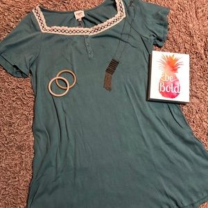 Sage green plus size dress